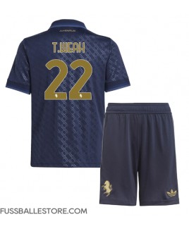 Günstige Juventus Timothy Weah #22 3rd trikot Kinder 2024-25 Kurzarm (+ Kurze Hosen)